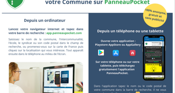 Application PanneauPocket