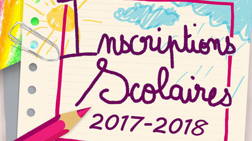 Inscriptions scolaires et périscolaires 2017-2018