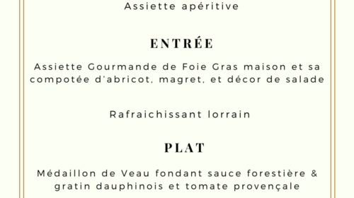 Inscription repas des ainés