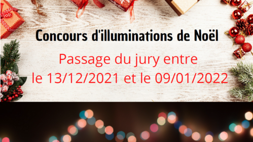 Concours d'illuminations de Noël 