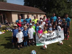 Séance de rentrée pour Foot de Bonheur