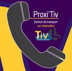 Proxi-TIV, un service de transport  sur réservation !