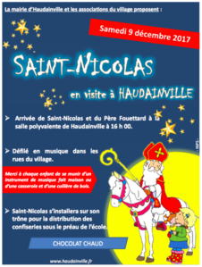 Saint Nicolas en visite à Haudainville